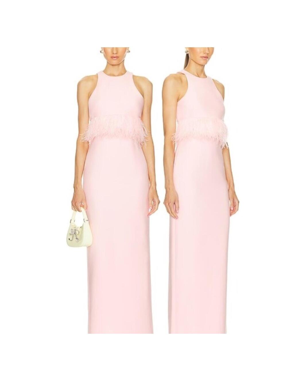 LIKELY Kellen Gown maxi pink